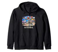 Istanbul Turkey Souvenir/Istanbul Zip Hoodie