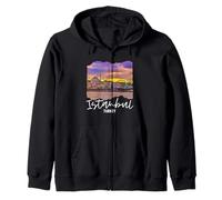 Istanbul Turkey Souvenir/Istanbul Zip Hoodie