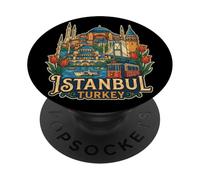 Istanbul Turkey Travel Souvenir City Gift PopSockets Adhesive PopGrip