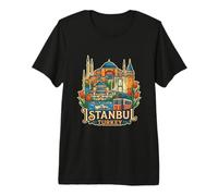 Istanbul Turkey Travel Souvenir City Gift Premium T-Shirt
