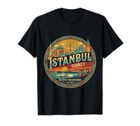 Istanbul Turkey Travel Souvenir City Landmark Tourist Gift T-Shirt