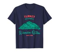Istanbul Turkey Vacation Wander Often Go Far T-Shirt