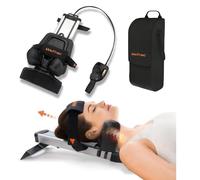 iSTIM WeTrac Cervical Neck Traction, Relaxer and Stretcher, Pain Relief for Spinal Decompression, Relieving Pinched Nerves, and Cervical Pain, Home Use, with Travel Bag