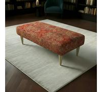 ISTOOLS Designer Hallway Seating Bench - Contemporary Upholstered Footrest | Handcrafted UK Bench by istools - 30 x 20 Inches (76 x 51cm)