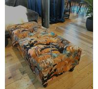 ISTOOLS Handcrafted Rectangle End of Bed Buttoned Bench bec - CHOOSE YOUR SIZE : 30 x 20 Inches (76 x 51cm)