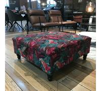 ISTOOLS Handcrafted Square Coffee Table Ottoman with Storage bec - CHOOSE YOUR SIZE : 30 x 20 Inches (76 x 51cm)