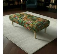 ISTOOLS Luxury Upholstered Bedroom Bench - Elegant End of Bed Seating | Handcrafted UK Bench by istools - 30 x 20 Inches (76 x 51cm)