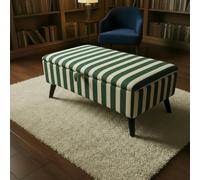 ISTOOLS Soft Top Bedroom Ottoman Bench with Storage - Designer Pattern, UK Handcrafted - 30 x 20 Inches (76 x 51cm)