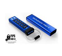 iStorage datAshur PRO+C 256GB | FIPS 140-3 Level 3 Certified | Secure USB Type-C