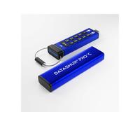 iStorage datAshur PRO+C 32GB | FIPS 140-3 Level 3 Certified | Secure USB Type-C drive | AES-XTS 256-bit Hardware Encryption | PIN protected | Type C-A adapter included