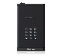 iStorage diskAshur DT HDD 2TB | Secure Portable Desktop Drive |FIPS 140-3 Level 3 pending| AES-XTS 256-bit Hardware Encryption | Common Criteria EAL5+ (Hardware Certified) | PIN protected | OS & Platf
