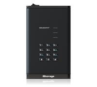 iStorage diskAshur DT³ HDD 2TB | Secure Portable Desktop Drive |FIPS 140-3 Level 3 pending| AES-XTS 256-bit Hardware Encryption | Common Criteria EAL5+ (Hardware Certified) | PIN protected | OS & Plat