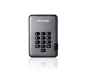 iStorage diskAshur PRO² HDD 1TB | Secure Portable Hard Drive |FIPS 140-2 Level 3 certified | AES-XTS 256-bit Hardware Encryption | PIN protected | OS & Platform Independent |GDPR, TAA Compliant|Brute 