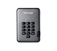 iStorage - diskAshur Pro2 256-bit 2TB USB 3.1 encrypted HDD - Graphite - SSD