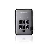 iStorage diskAshur Pro2 3TB Desktop External Hard Drive in Grey - USB 3.2 Gen 2