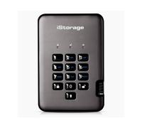 iStorage diskAshur PRO2 500GB Secure Encrypted Hard Drive 256-bit USB 3.2