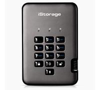iStorage diskAshur PRO2 HDD 2 TB - Secure Hard Drive - FIPS Level 2 certified - Password Protected - Dust/Water Resistant