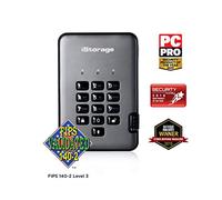 iStorage diskAshur PRO2 256-bit 5TB USB 3.1 FIPS Level 3 certified secure encryp