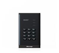iStorage diskAshur³ SSD 2TB Black | Secure Portable Solid State Drive