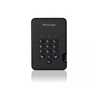 iStorage diskAshur SSD 4TB Black | Secure Portable Solid State Drive |AES-XTS 256-bit Hardware Encryption | PIN protected | OS & Platform Independent | TAA Compliant |Brute force hack defence | Dust/W