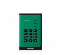 iStorage diskAshur³ SSD 8TB Green | Secure Portable Solid State Drive | FIPS 140-3 Level 3 Complaint |Common Criteria EAL 5+ | PIN protected | AES-XTS 256-bit hardware encryption | GDPR, TAA Compliant