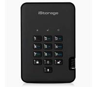 iStorage diskAshur2 SSD 4TB Black - Secure portable solid state drive - Password protected - Dust & water resistant - Hardware Encryption