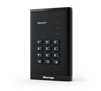 iStorage diskAshur 5 TB Black | Secure Portable Hard Drive | FIPS 140-3 Level 3 Complaint |Common Criteria EAL 5+ | PIN protected | AES-XTS 256-bit hardware encryption | GDPR TAA Compliant | Dust/Wate