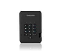 iStorage diskAshur2 SSD 128GB Desktop External Solid State Drive in Black