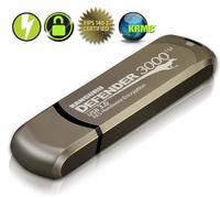 iStorage Kanguru Defender 3000™ SuperSpeed USB 3.0 512 GB| Secure Flash Drive | FIPS 140-3 Level 3 pending, FIPS 140-2 Level 3 Certified | AES-XTS 256-bit Hardware Encryption | TAA Compliant|