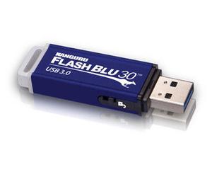 iStorage Kanguru FlashBlu30 SuperSpeed USB3.0 64GB |Secure Flash Drive| Physical Write Protect Switch | Windows “Ready Boost” compatible