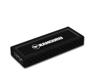 iStorage Kanguru UltraLock Superspeed+ USB-C M.2 NVMe External SSD 2 TB| Secure Portable Solid State Drive |Physical Write Protect Switch| Secure Firmware| TAA Compliant |