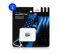 10 PACK iStorage microSD Card 1TB | Encrypt data stored on iStorage microSD Cards using datAshur SD USB flash drive | Compatible with datAshur SD drives only