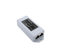 ISTOVO 1 in 2 Out 100M Standard POE 100M Network Extender Cascad Repeater Rj45 Comply with IEEE 802.3AT/AF for IP Camera Component Parts