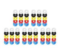 ISTOVO 1000Pcs Disposable Microphone Cover,Handheld Microphone Windscreen for KTV Recording Studio Karaoke(Mixed Colors)