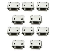 ISTOVO 100Pcs Micro USB Type B Female 5Pin SMT Socket Jack Connector Port PCB Board