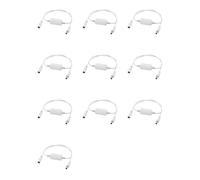 ISTOVO 10X 24 Hour Auto Reboot Router Routing Timer Reset Tool DC Power Timing Fiber Modem Router DC Power Manager White