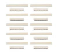 ISTOVO 10X Classical Guitar Bone Slotted Saddle Nut Set