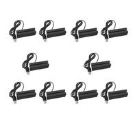 ISTOVO 10X MSR90 USB Magnetic Strip Card Reading Machine Card Reader Stripe 3 Tracks Mini Swiper for USB PC