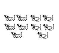ISTOVO 10X Universal Pickup Piezo 3 Transducer 6.35mm for Acoustic Guitar Ukulele Mandolin