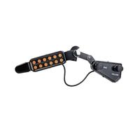 ISTOVO 12-Hole P-011 Acoustic Guitar Sound Hole Pickup Magnetic Transducer with Tone Volume Controller Audio Cable
