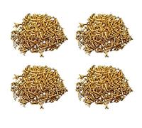 ISTOVO 120Pcs New Gold Pickguard Screws for/Electric Guitar