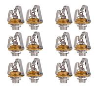 ISTOVO 12Pcs 1/4 Inch 6.35mm Stereo Input Jack Plug Socket for Electric Guitar, Guitar Pickup Output Jack, Guitar Parts