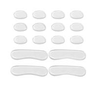 ISTOVO 16pcs Drum Silicone Gel Pads Achieve Clear Drum Tones Ideal for Cymbals Tone Control