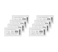 ISTOVO 2.1 Inch Electronic Price Tag ESL TFT Screen Display No Messy Writing Bluetooth Connect Management for Android APP 8Pcs