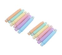 ISTOVO 2.9cm Light-Emitting Tube Decompression Light-Emitting Telescopic Tube LED Light Water Pipe Color Box 12pcs