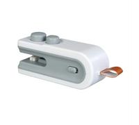 ISTOVO 2 in 1 Mini Bag Sealer USB Rechargeable Chip Bag Sealer Heat Seal Portable Handheld Vacuum Food Sealer Bag A