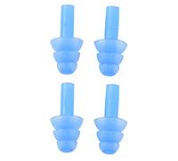 ISTOVO 2 Pair Swimming Dive Flexible Silicone Ear Plugs Earplug Blue