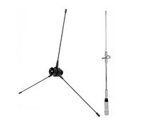 ISTOVO 2 Set Electronic Accessories :1 Set Antenna UHF-F 10-1300MHz Antenna & 1 Set Dual Band Antenna UHF/VHF 144/430MHz 2.15