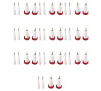 ISTOVO 20 Pairs of 4 mm Banana Jack 10Kv -30Kv High Voltage Connector Plug and Socket Power Supply Test Instrument