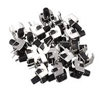 ISTOVO 20 Pcs Momentary Right Angle Tactile Tact Push Button Switch 6 x 6mm x 8mm